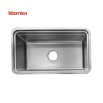 Chậu rửa bát Moomton M8448U inox SUS304 vân sần chống xước